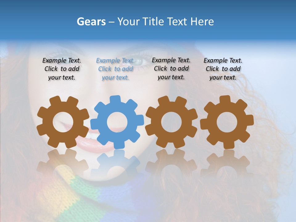 Team Writing Company PowerPoint Template