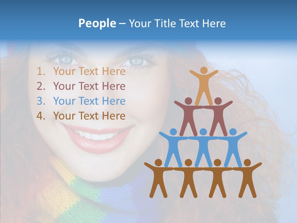 Team Writing Company PowerPoint Template