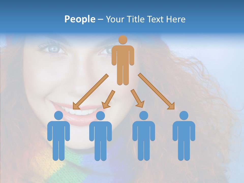 Team Writing Company PowerPoint Template