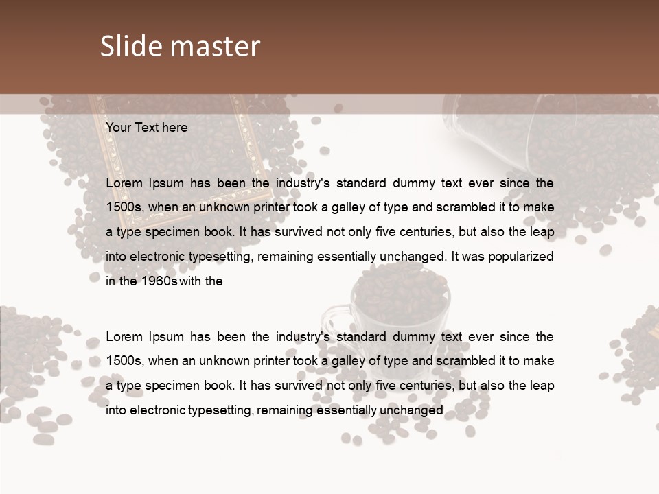 Heap Yield Bean PowerPoint Template