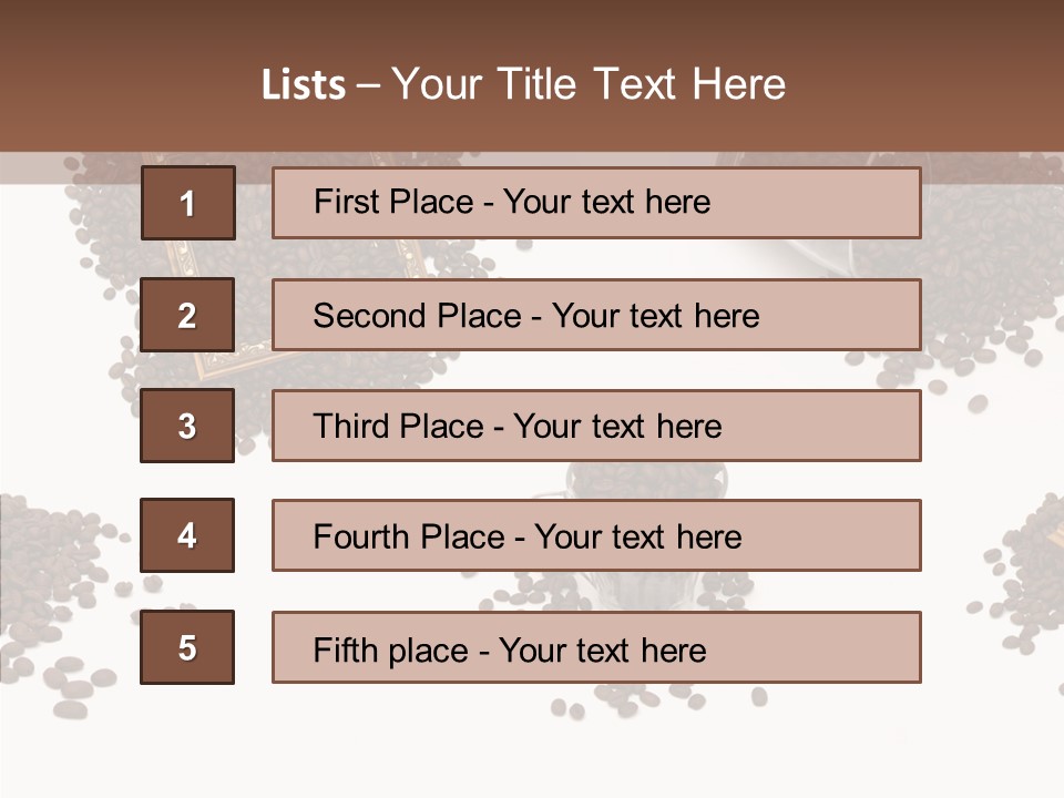 Heap Yield Bean PowerPoint Template