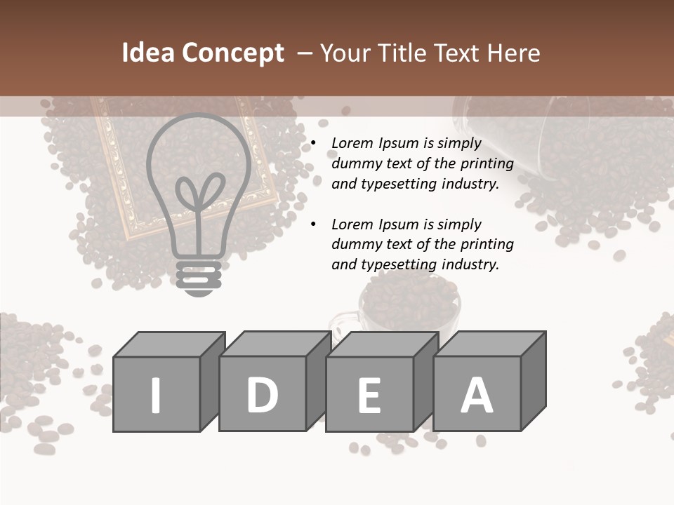 Heap Yield Bean PowerPoint Template