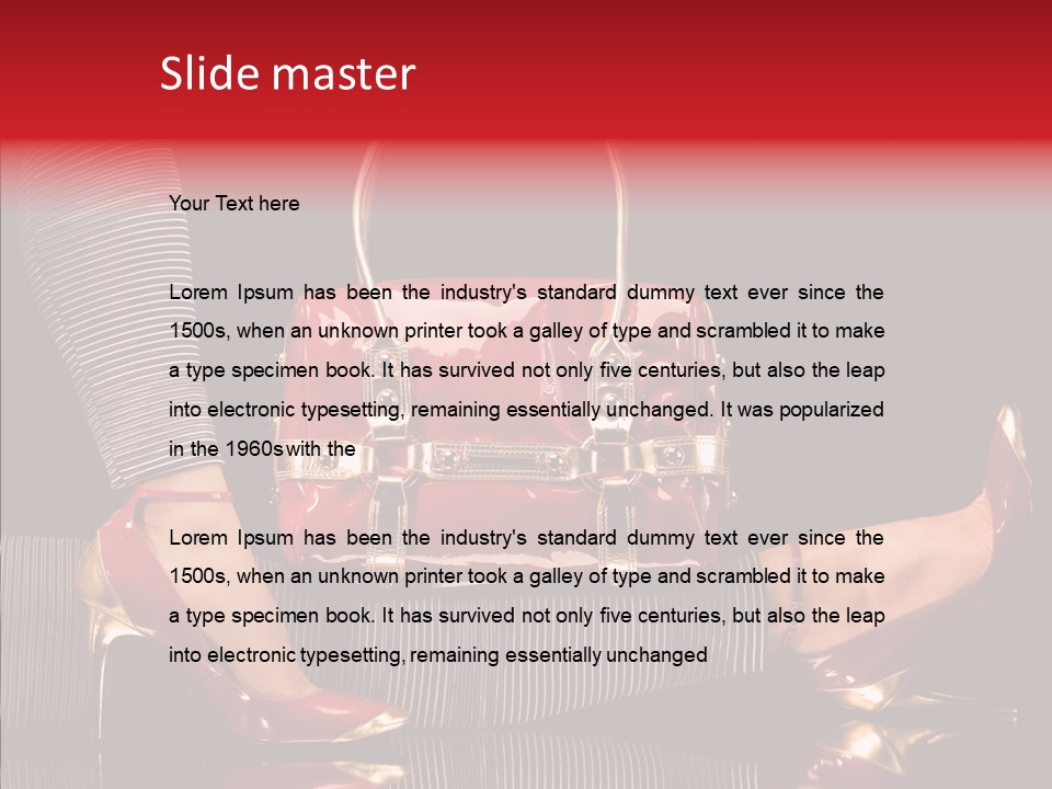 Golden Gorgeous Smooth PowerPoint Template