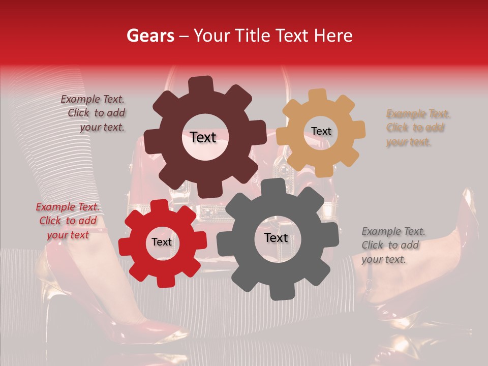 Golden Gorgeous Smooth PowerPoint Template