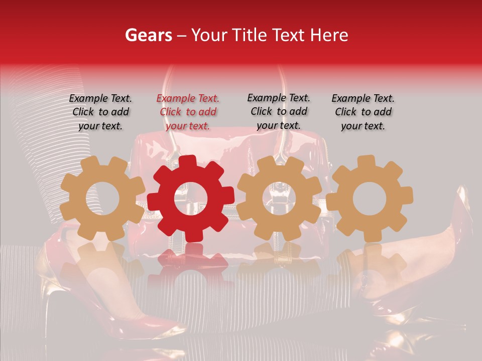 Golden Gorgeous Smooth PowerPoint Template