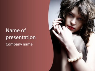 Young Elegance Glamorous PowerPoint Template