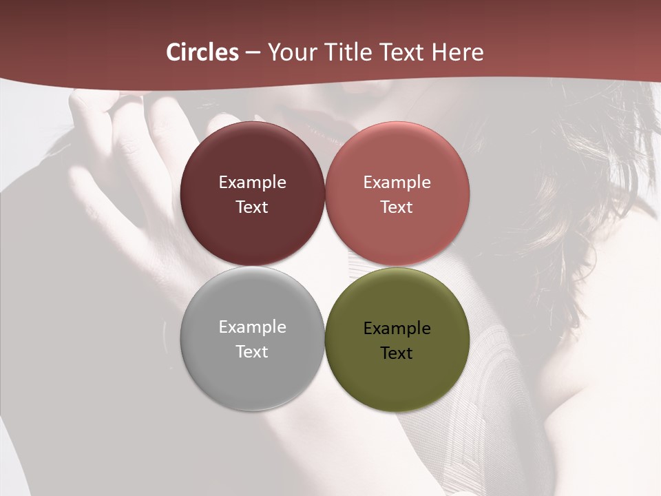 Young Elegance Glamorous PowerPoint Template