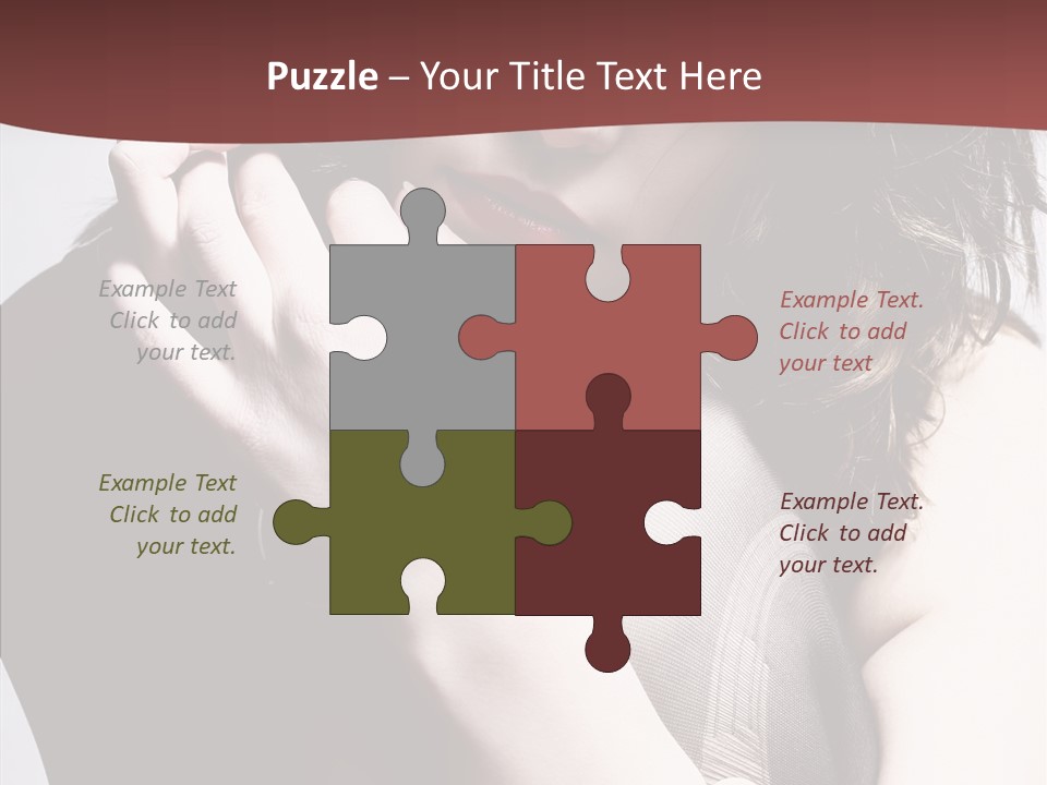 Young Elegance Glamorous PowerPoint Template