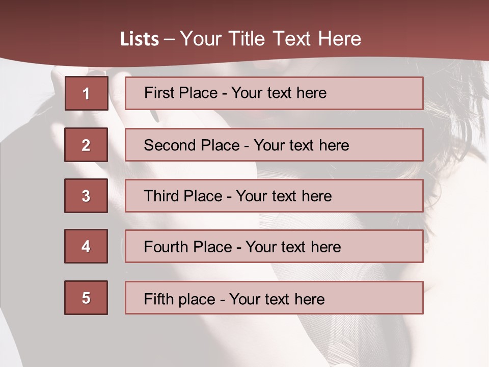 Young Elegance Glamorous PowerPoint Template