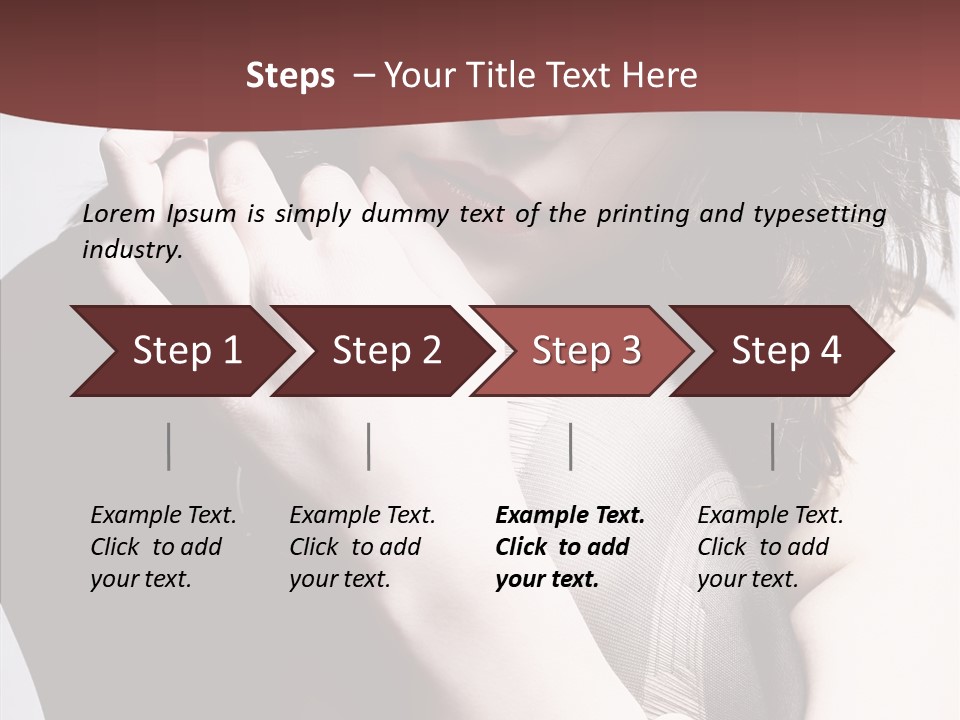 Young Elegance Glamorous PowerPoint Template