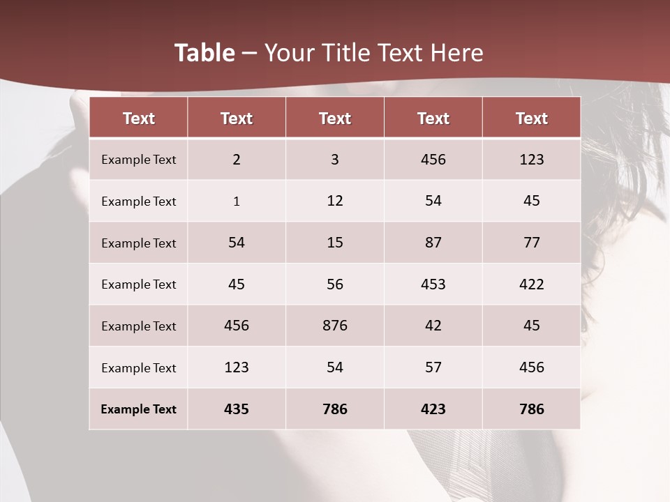 Young Elegance Glamorous PowerPoint Template