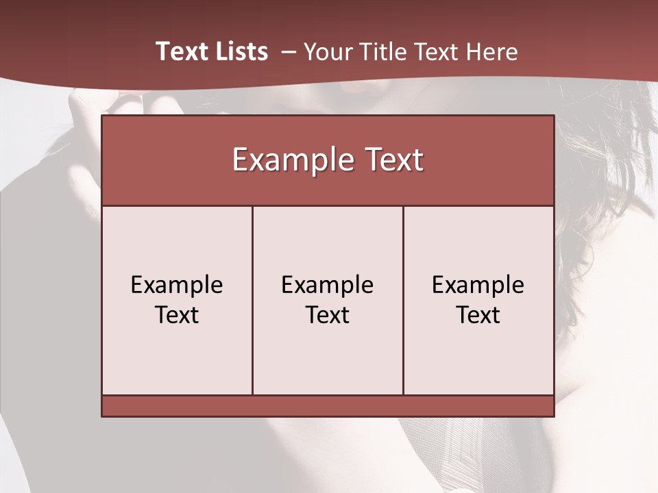 Young Elegance Glamorous PowerPoint Template