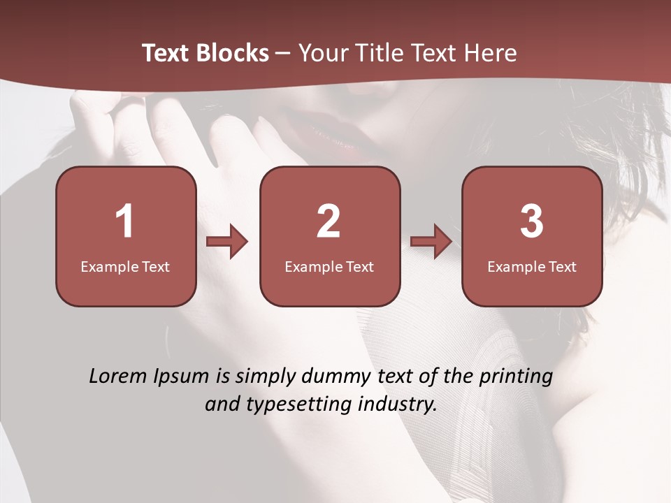 Young Elegance Glamorous PowerPoint Template