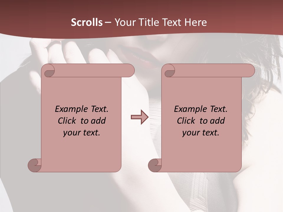 Young Elegance Glamorous PowerPoint Template