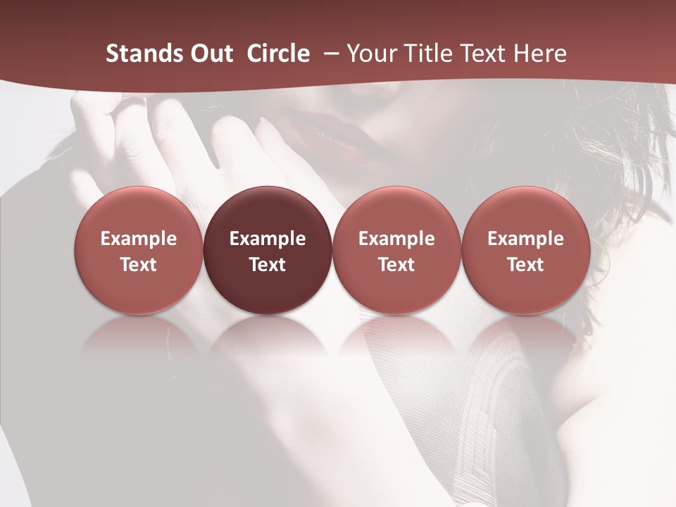 Young Elegance Glamorous PowerPoint Template