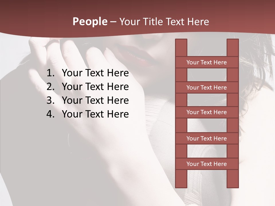 Young Elegance Glamorous PowerPoint Template