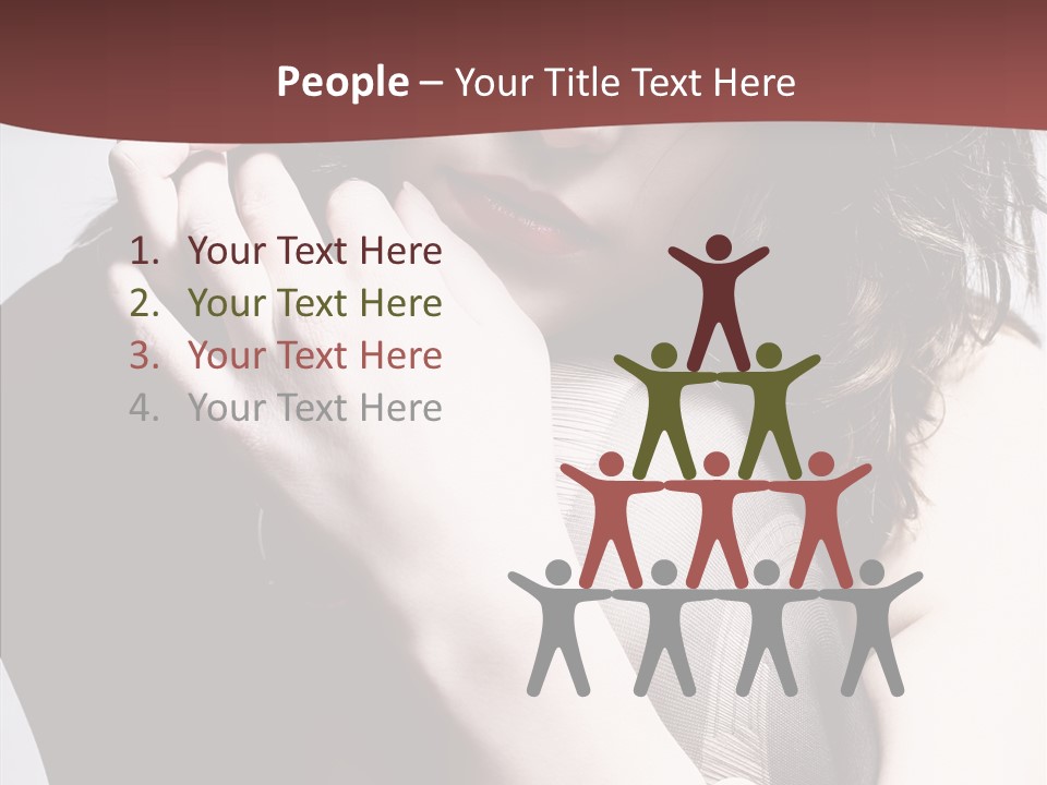 Young Elegance Glamorous PowerPoint Template