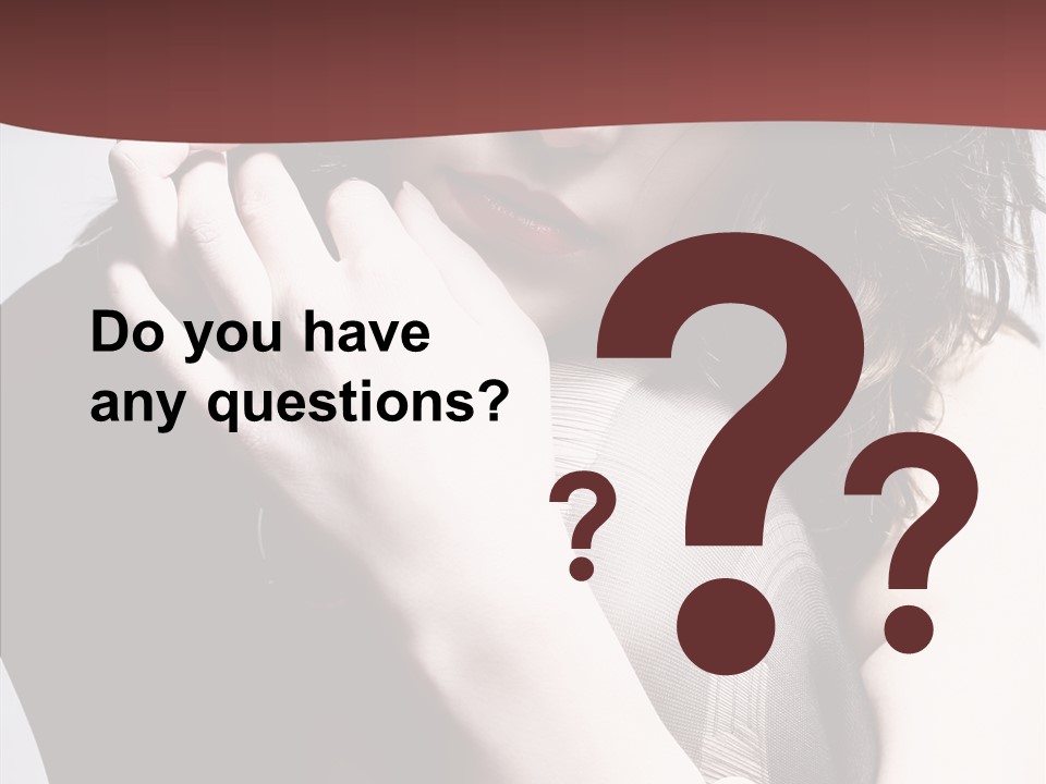 Young Elegance Glamorous PowerPoint Template