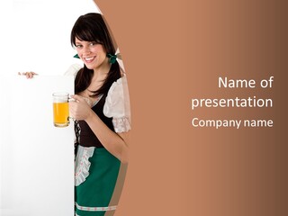 German Beautiful Cute PowerPoint Template