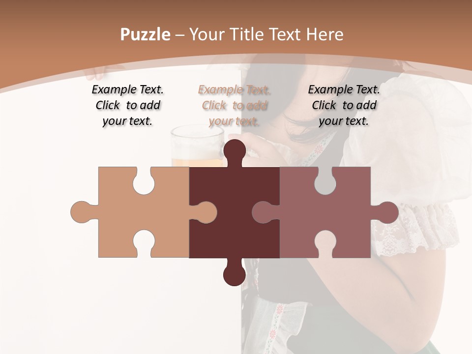 German Beautiful Cute PowerPoint Template