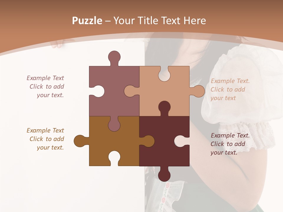 German Beautiful Cute PowerPoint Template