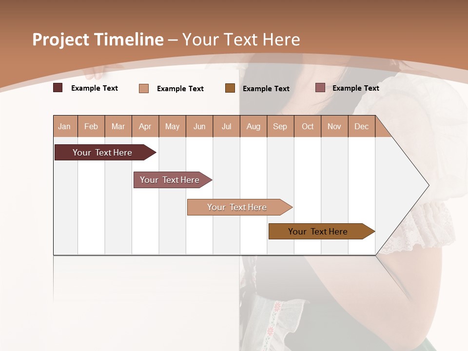 German Beautiful Cute PowerPoint Template