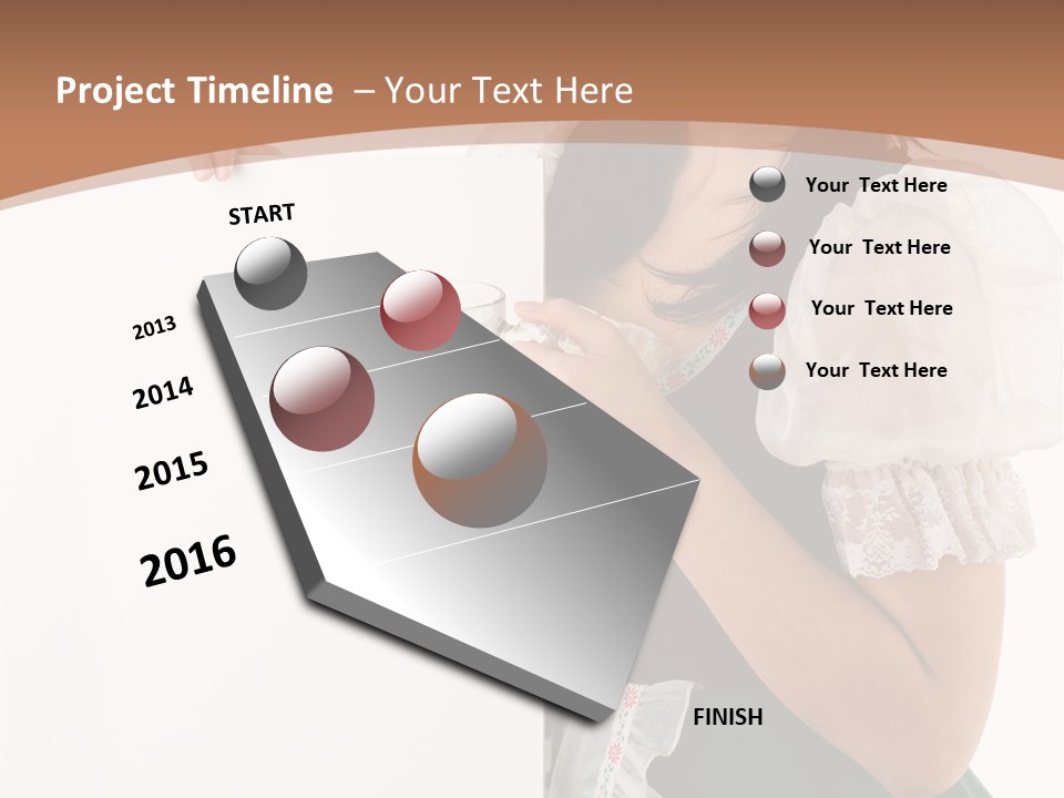 German Beautiful Cute PowerPoint Template