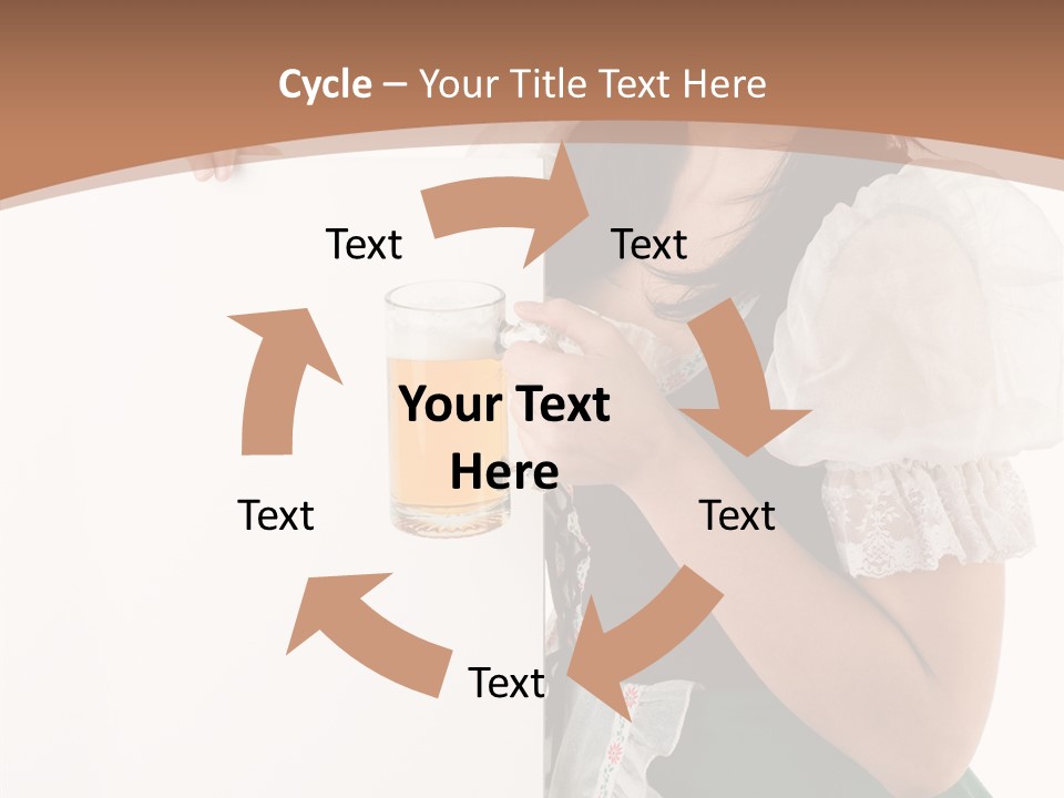 German Beautiful Cute PowerPoint Template