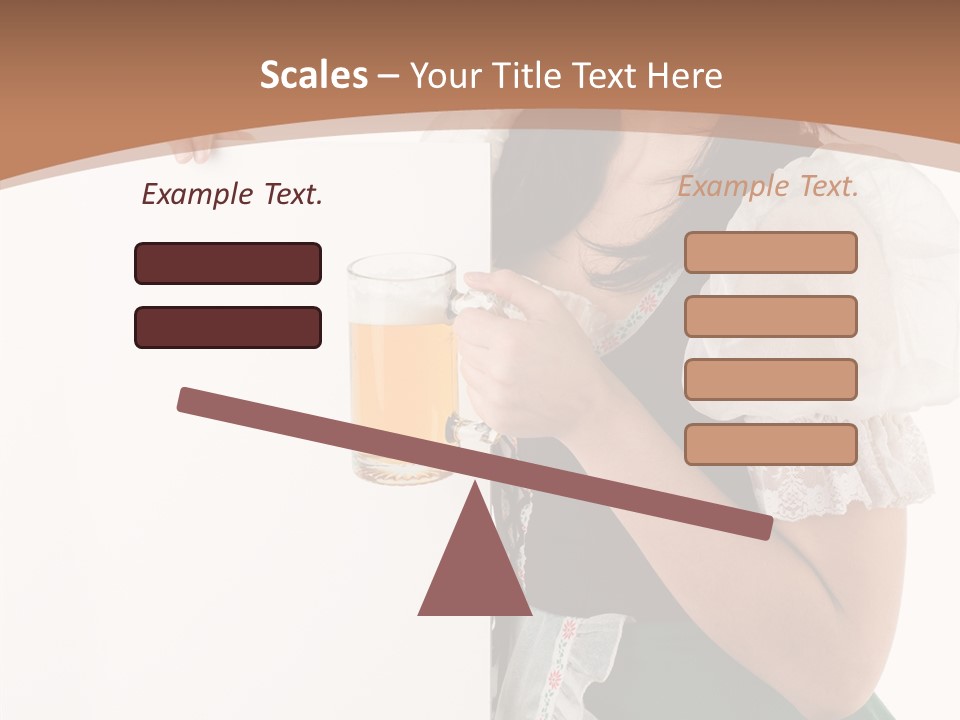 German Beautiful Cute PowerPoint Template
