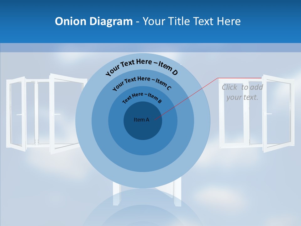 Hope White Enter PowerPoint Template