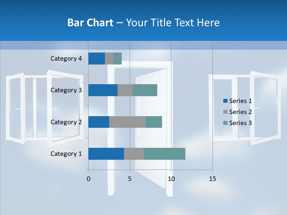 Hope White Enter PowerPoint Template