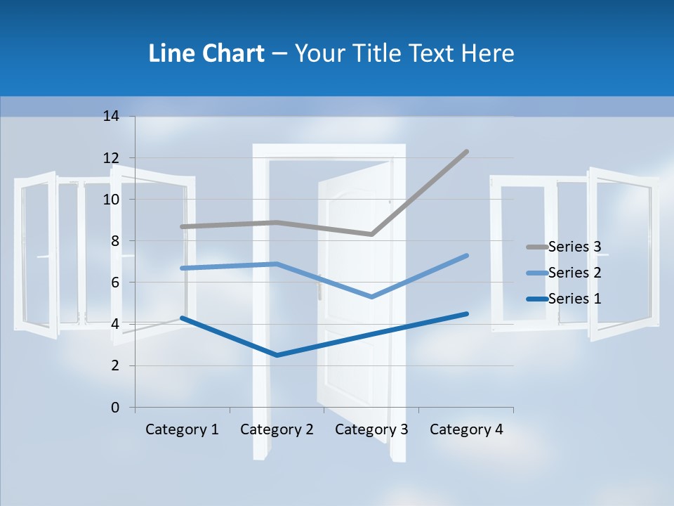 Hope White Enter PowerPoint Template