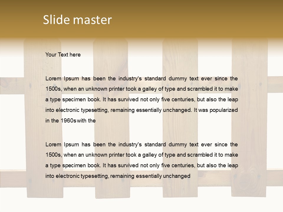 Separate Set Business PowerPoint Template