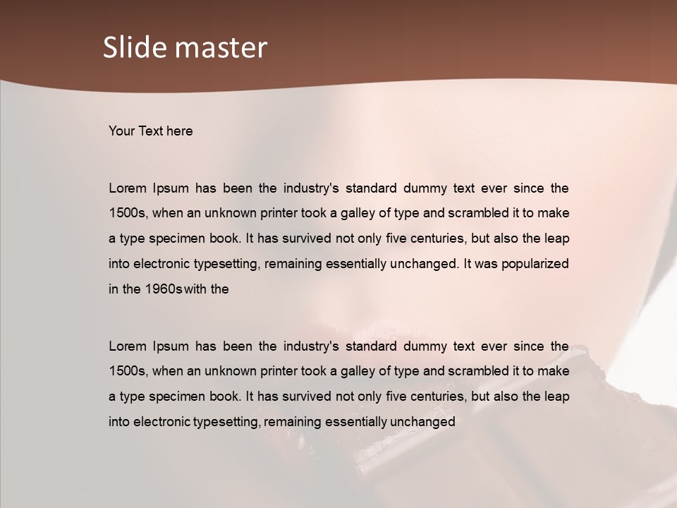 Care Skin Eyelashes PowerPoint Template