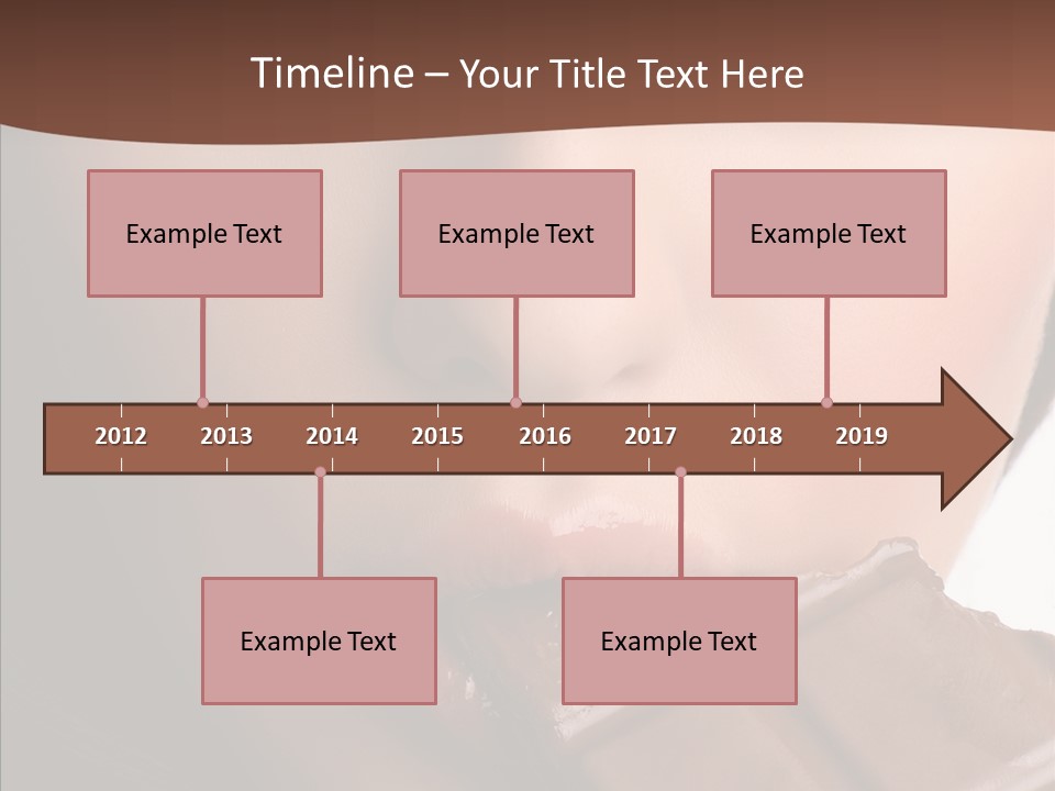 Care Skin Eyelashes PowerPoint Template
