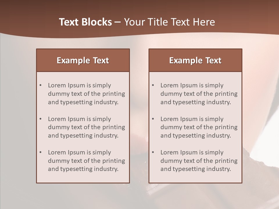 Care Skin Eyelashes PowerPoint Template