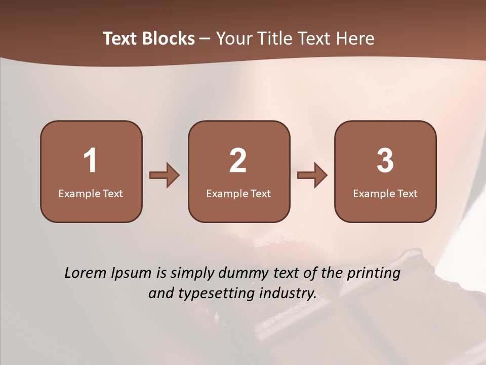 Care Skin Eyelashes PowerPoint Template