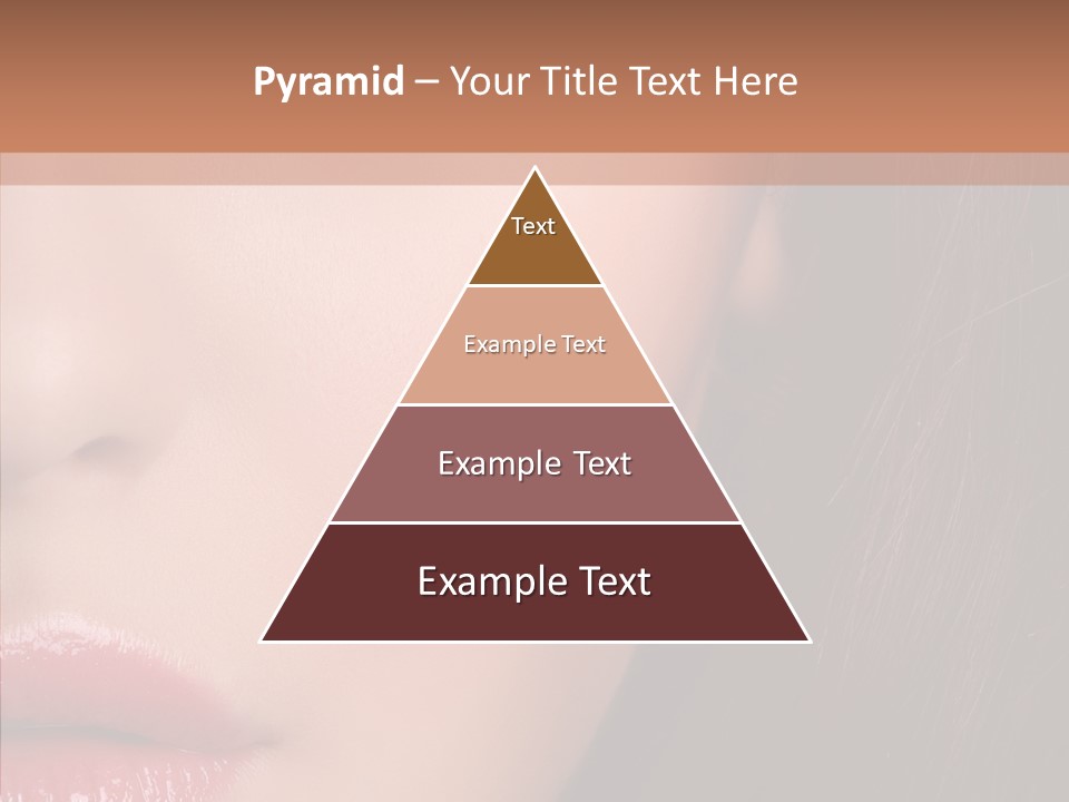 Care Half Caucasian PowerPoint Template