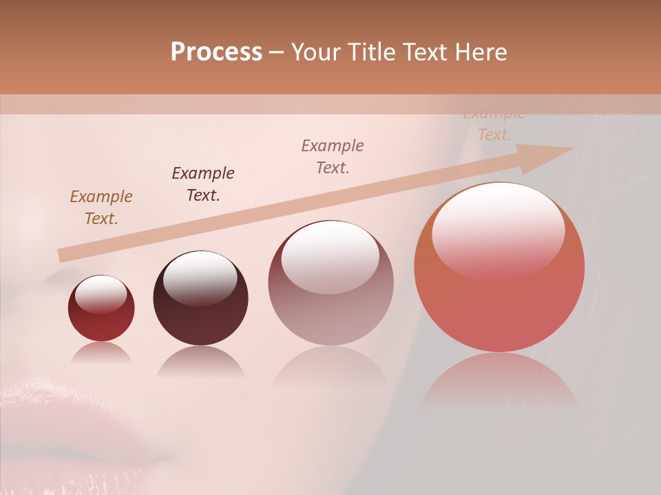 Care Half Caucasian PowerPoint Template