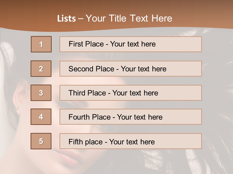 Glamour Healthy Studio PowerPoint Template