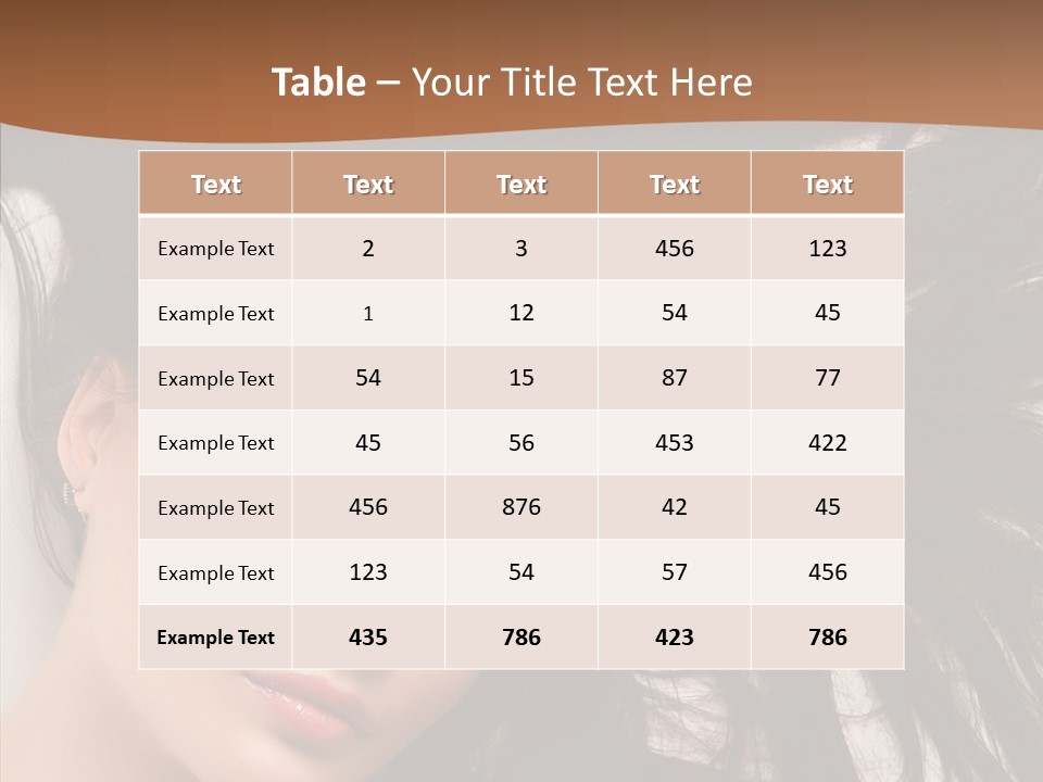 Glamour Healthy Studio PowerPoint Template
