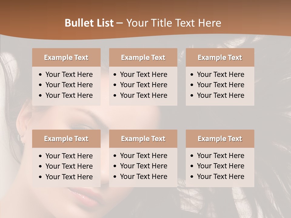Glamour Healthy Studio PowerPoint Template