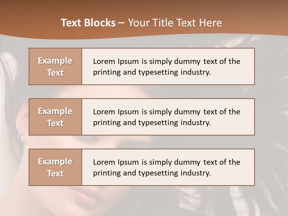 Glamour Healthy Studio PowerPoint Template