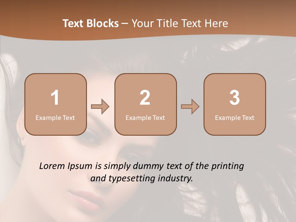 Glamour Healthy Studio PowerPoint Template