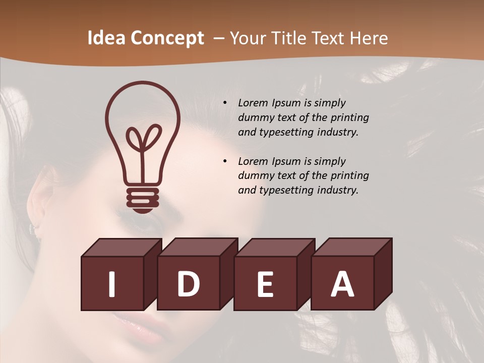 Glamour Healthy Studio PowerPoint Template