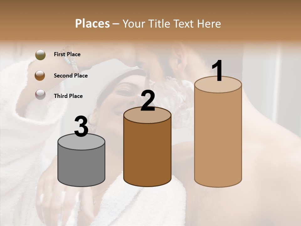 Beautiful Lather Man PowerPoint Template