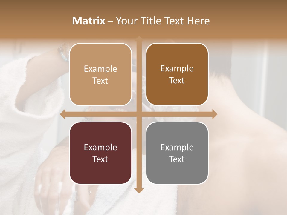 Beautiful Lather Man PowerPoint Template