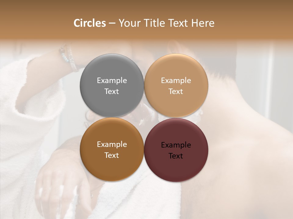 Beautiful Lather Man PowerPoint Template