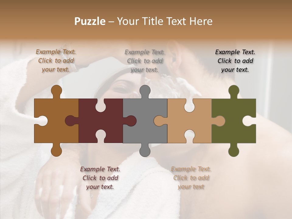 Beautiful Lather Man PowerPoint Template