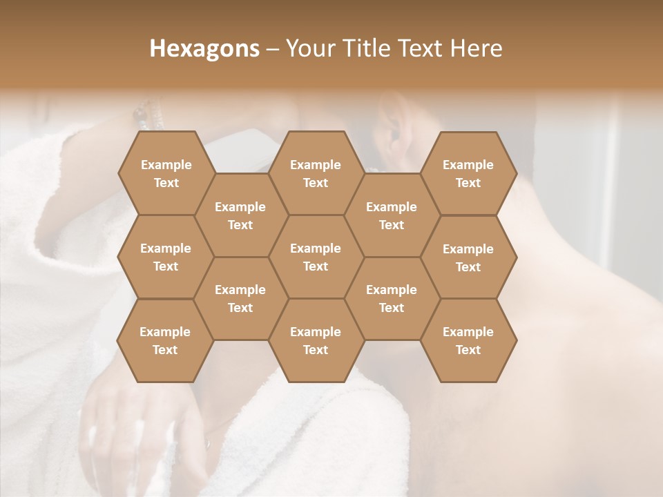 Beautiful Lather Man PowerPoint Template